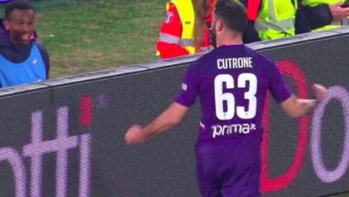 Cutrone esulta e i tifosi del Milan si arrabbiano 