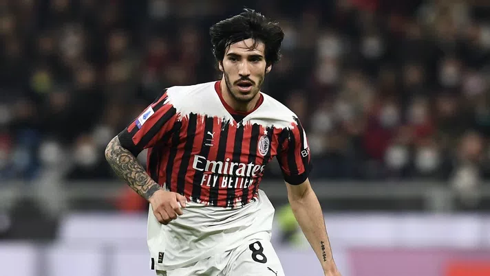 Maglia tonali top milan