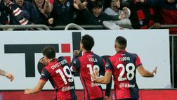 Cagliari, Viola dopo il gol all’Atalanta: “Ora pensiamo all’Inter. Sarà una partita proibitiva”
