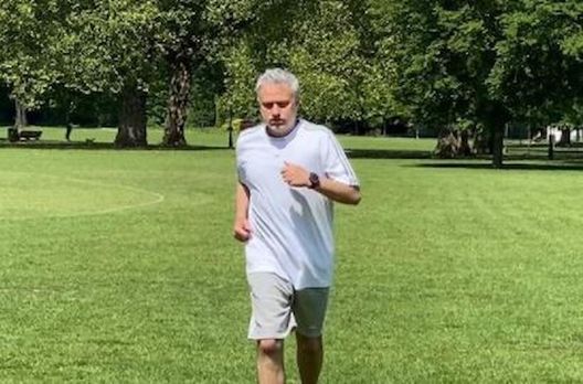 La foto postata da Mourinho sul suo profilo Instagram La foto postata da Mourinho sul suo profilo Instagram