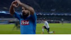 Napoli-Manchester City, Insigne sblocca il match |VIDEO