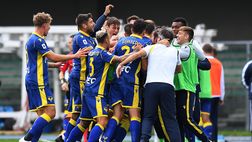 Verona, quell’abbraccio che dice tanto sul bottino pieno