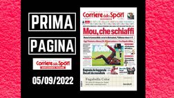 Prima pagina Corriere dello Sport: “Mou, che schiaffi”