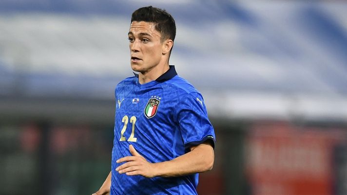 Giacomo Raspadori con l'Italia (Getty Images) 