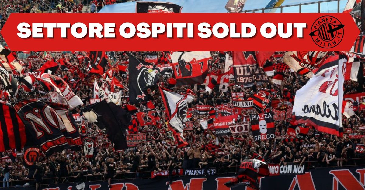 Sassuolo Milan, biglietti rossoneri polverizzati: e occhio al bagarinaggio