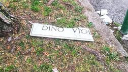 In frantumi la targa di Dino Viola: ma il derby non c’entra nulla…