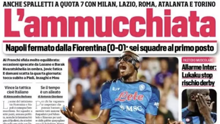 IL NAPOLI SUI MEDIA – Le prime pagine dei giornali di oggi 29 agosto 2022 IL NAPOLI SUI MEDIA – Le prime pagine dei giornali di oggi 29 agosto 2022 - immagine 1