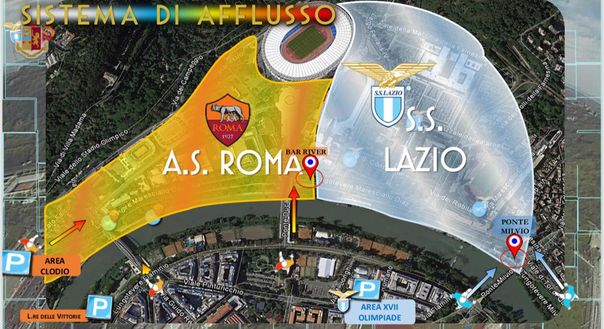 Il piano sicurezza per il derby di domani. Il piano sicurezza per il derby di domani.