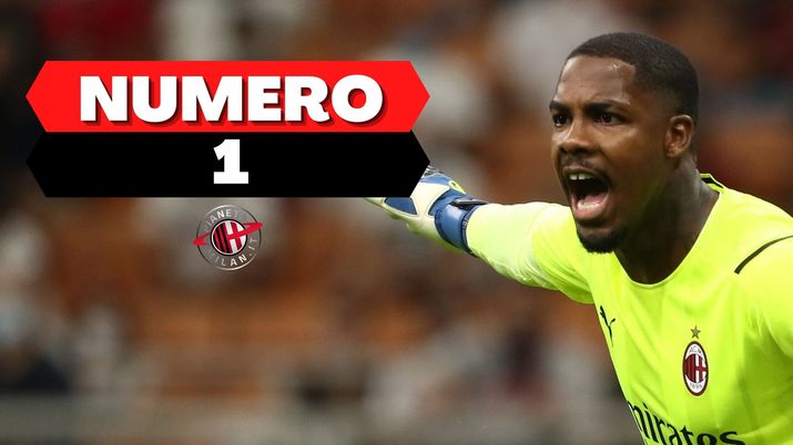 Mike Maignan (portiere AC Milan), migliore dei rossoneri in Liverpool-Milan | (credits: Getty images) 