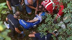 Giro Lombardia, mamma e fidanzata di Evenepoel vanno in ospedale