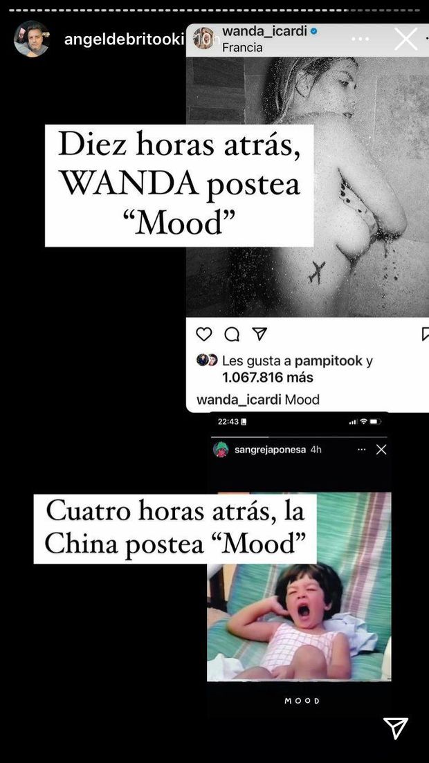 China Suarez commenta il mood di Wanda Nara: botta e risposta tra le rivali in amore- immagine 2