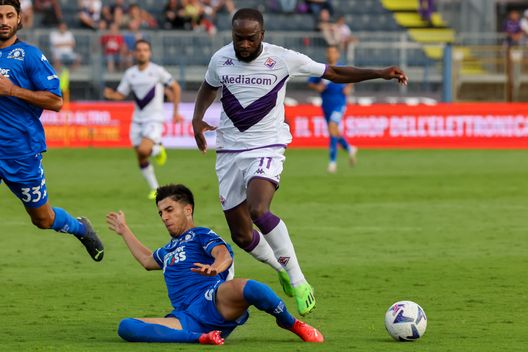GERMOGLI PH: 21 AGOSTO 2022 EMPOLI STADIO CARLO CASTELLANI SERIE A EMPOLI VS FIORENTINA NELLA FOTO IKONE Brovarone: “Una Fiorentina matura con la giusta mentalità”- immagine 2