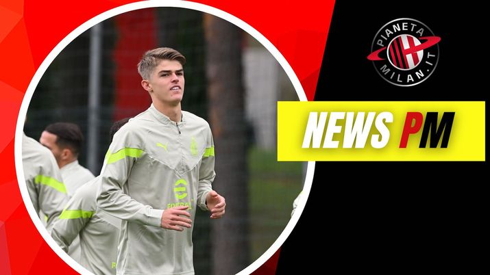 Charles De Ketelaere (attaccante AC Milan), qui durante una seduta di allenamento a Milanello | Milan News (Getty Images) Charles De Ketelaere AC Milan allenamento Milanello