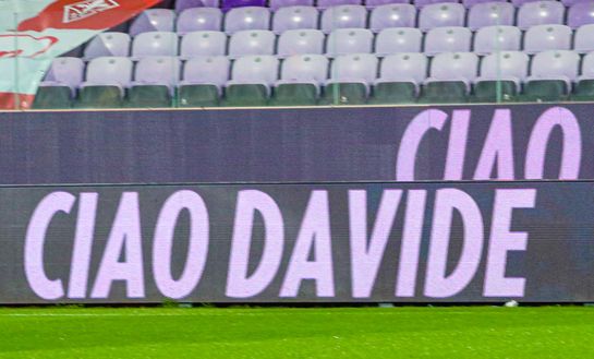 GERMOGLI PH 3 MARZO 2021 FIRENZE STADIO ARTEMIO FRANCHI CAMPIONATO DI SERIE A FIORENTINA VS ROMA NELLA FOTO MESSAGGIO IN RICORDO DEL CAPITANO DAVIDE ASTORI GERMOGLI PH 3 MARZO 2021 FIRENZE STADIO ARTEMIO FRANCHI CAMPIONATO DI SERIE A FIORENTINA VS ROMA NELLA FOTO MESSAGGIO IN RICORDO DEL CAPITANO DAVIDE ASTORI