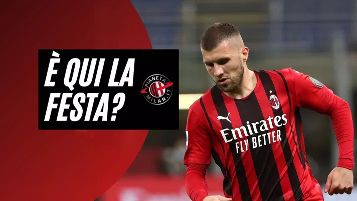Ante Rebic (attaccante AC Milan) oggi giocherà contro la Lazio | Milan News (Getty Images)