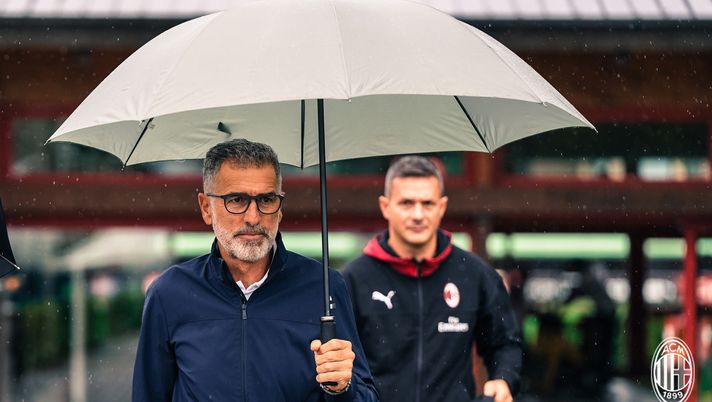 Mauro Tassotti a Milanello, @acmilan Mauro Tassotti a Milanello, @acmilan