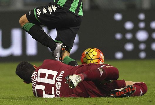  Ichazo in uscita bassa durante Sassuolo-Torino 