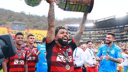 E che Libertadores sia! Doccia di birra negli spogliatoi del Flamengo…
