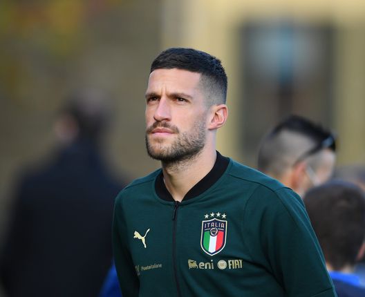 FLORENCE, ITALY - NOVEMBER 08: Cristiano Biraghi of Italy in action during a Italy training session at Centro Tecnico Federale di Coverciano on November 08, 2021 in Florence, Italy. (Photo by Claudio Villa/Getty Images) La serata azzurra di Biraghi: ottima prova e due assist per il capitano viola- immagine 2