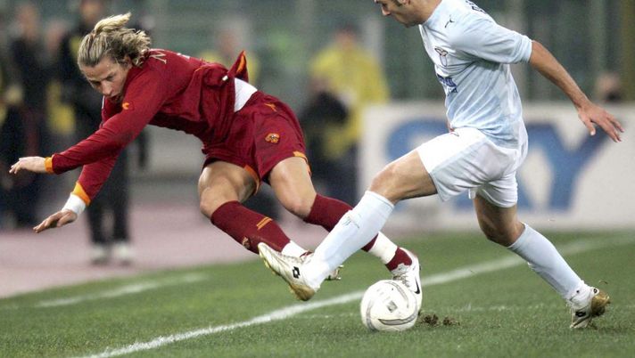 ROME - DECEMBER 10:  Pandev of Lazio during the Serie A match between Lazio and Roma at the Stadio Olimpico on December 10, 2006 in Rome, Italy. (Photo by Newpress/Getty Images) 