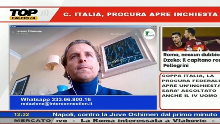 Colonnese: &#8220;Conte all&#8217;Inter era strano, ora ha capito e mi piace. Difensori? Uno il più forte di tutti&#8221; 