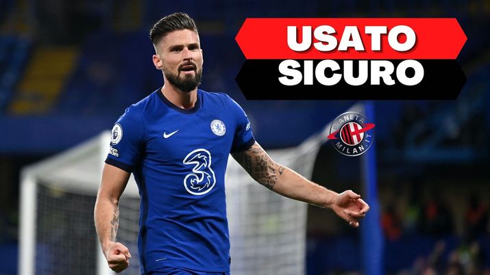 Olivier Giroud (attaccante Chelsea), potrebbe arrivare al Milan nel prossimo calciomercato estivo | AC Milan News (Getty Images) 