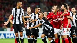 Champions, delusione Spartak: non vince con il Paok e viene eliminato