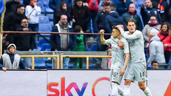 genoa el shaarawy roma