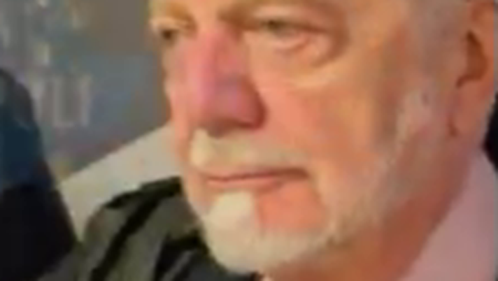 VIDEO De Laurentiis non commenta il ko del Napoli: al suo posto risponde Lombardo - immagine 1