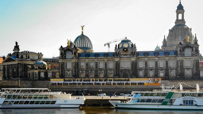 Dresda, era così bello lo striscione... Dresda, era così bello lo striscione...