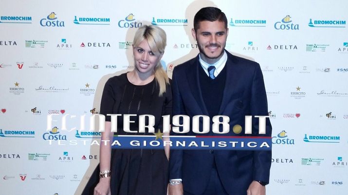 Mauro Icardi e Wanda Nara  