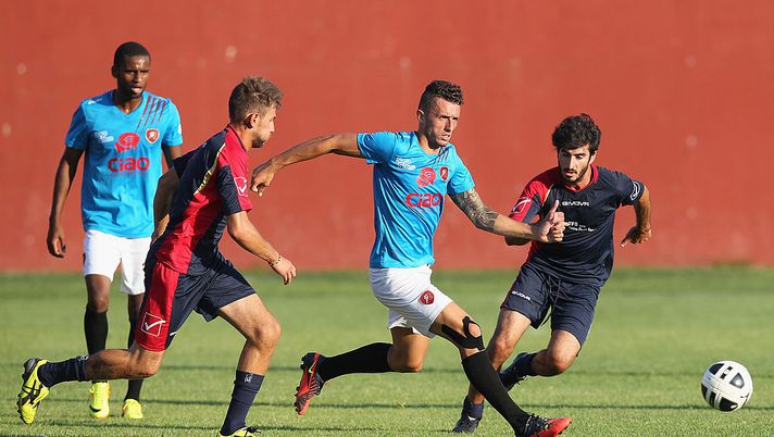 COSENZA, ITALY - JULY 27: Marco Armellino of Reggina during Reggina Calcio Training Session on July 27, 2013 in Cosenza, Italy. (Photo by Maurizio Lagana/Getty Images) COSENZA, ITALY - JULY 27: Marco Armellino of Reggina during Reggina Calcio Training Session on July 27, 2013 in Cosenza, Italy. (Photo by Maurizio Lagana/Getty Images)