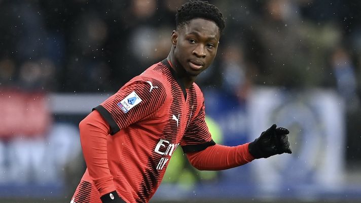 Chaka Traorè AC Milan Empoli-Milan 0-3 Serie A 2023-2024