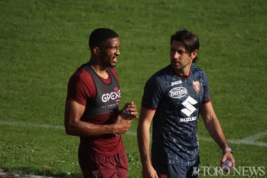  ritiro Santa Cristina 2021 Gleison Bremer Gianluca Beccia 