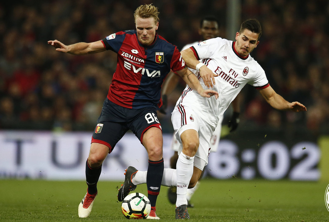  André Silva in Genoa-Milan, @acmilan 