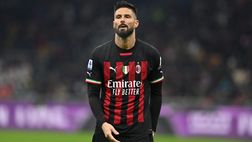 Milan, Giroud: “Il pari con la Roma ha fatto male, adesso dobbiamo reagire”