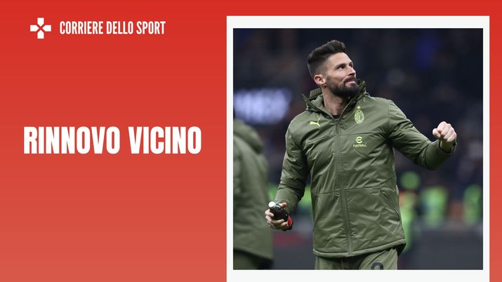 Olivier Giroud attaccante AC Milan
