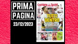 Prima pagina Corriere dello Sport: “Milan, tutti dentro”
