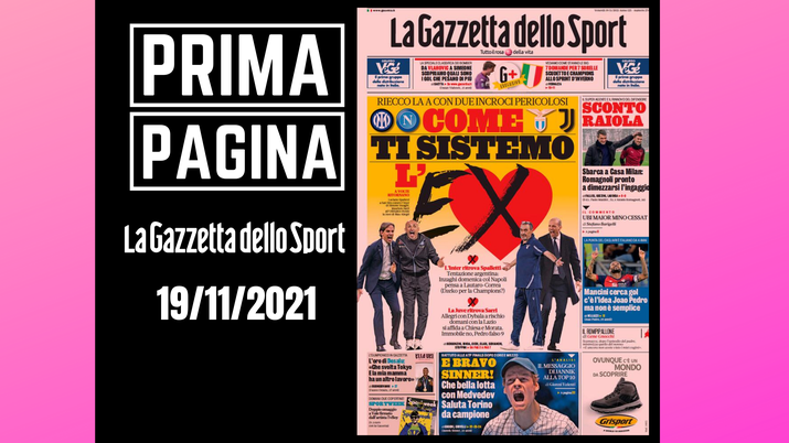 Prima pagina Gazzetta dello Sport: “Come ti sistemo l’ex” - immagine 1