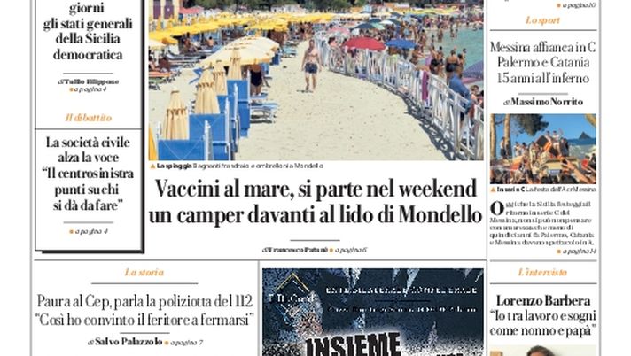 Prima Pagina, La Repubblica-Palermo: “Messina affianca in C Palermo e Catania” 