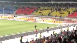 Arsenal, corsa pazza del portiere verso la curva dopo la vittoria con lo Zenit