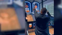 VIDEO / Mbappé come Curry: che precisione!