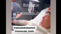 VIDEO / Nuovo tatuaggio per Bastoni: è dedicato alla figlia?
