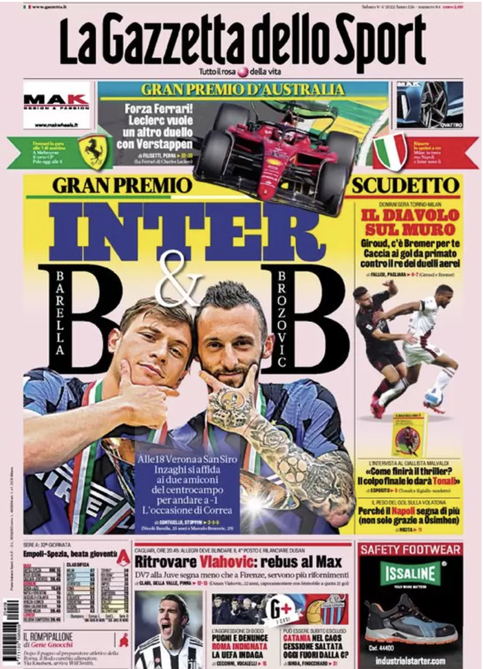 prima pagina