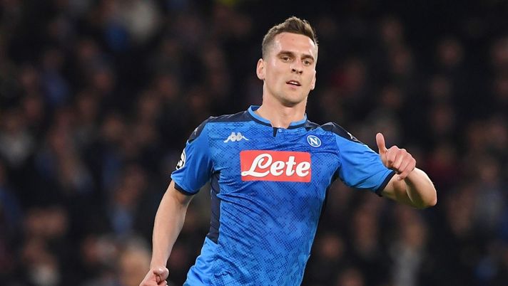 Arkadiusz Milik, attaccante del Napoli (credits: GETTY Images) 