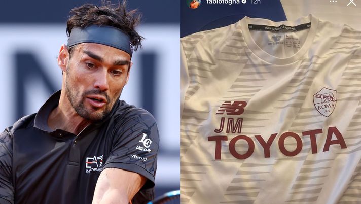 Mourinho, regalo speciale a Fognini. Il tennista sui social “Grazie mister” - immagine 1