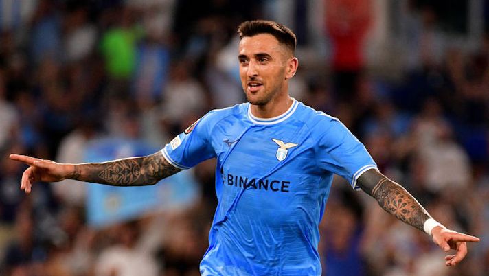 Matias Vecino esulta dopo il gol del 4-1
Europa League incontro Lazio v Feyenoord allo stadio Olimpico di Roma.
Genova, 07 Settembre 2022
© Marco Rosi / Fotonotizia UFFICIALE – Infortunio Vecino, l’esito degli esami strumentali: i possibili tempi di recupero - immagine 1