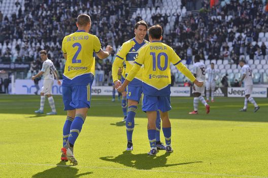 Paulo Dybala e Dusan Vlahovic Paulo Dybala e Dusan Vlahovic