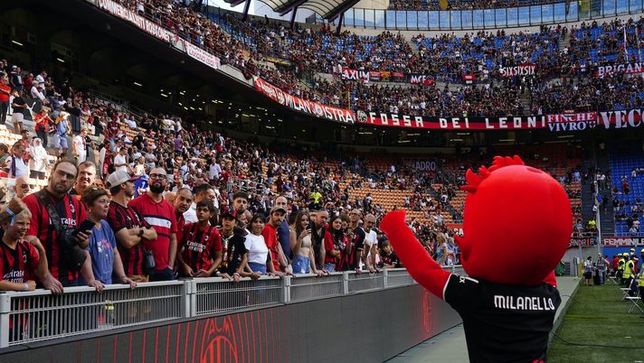 San Siro spettatori AC Milan Milan-Udinese Serie A 2022-2023