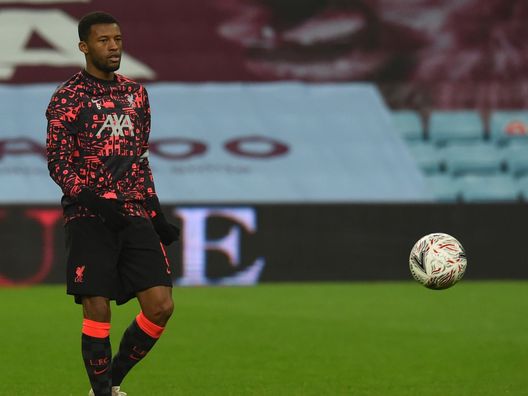Georginio Wijnaldum (Twitter Georginio Wijnaldum) Georginio Wijnaldum (Twitter Georginio Wijnaldum)